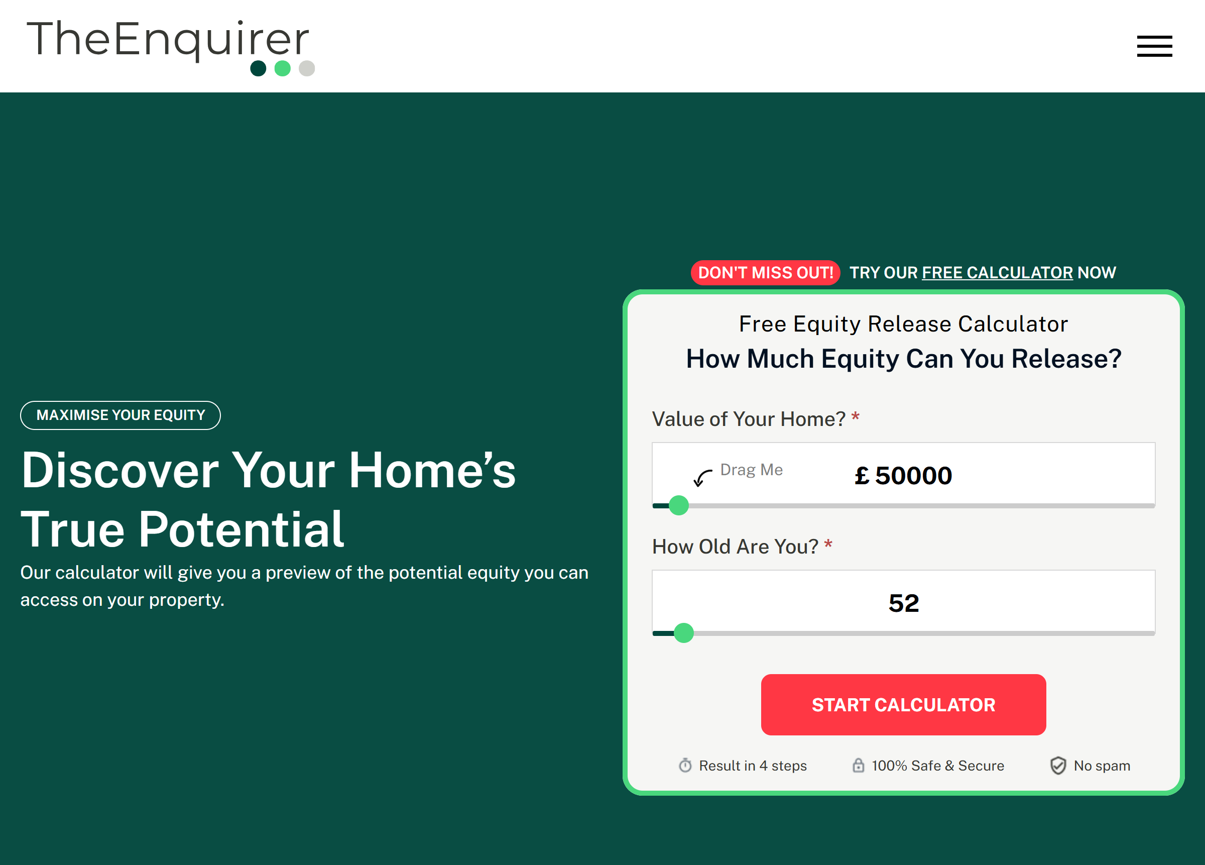 TheEnquirer.co.uk — consumer finance comparison platform